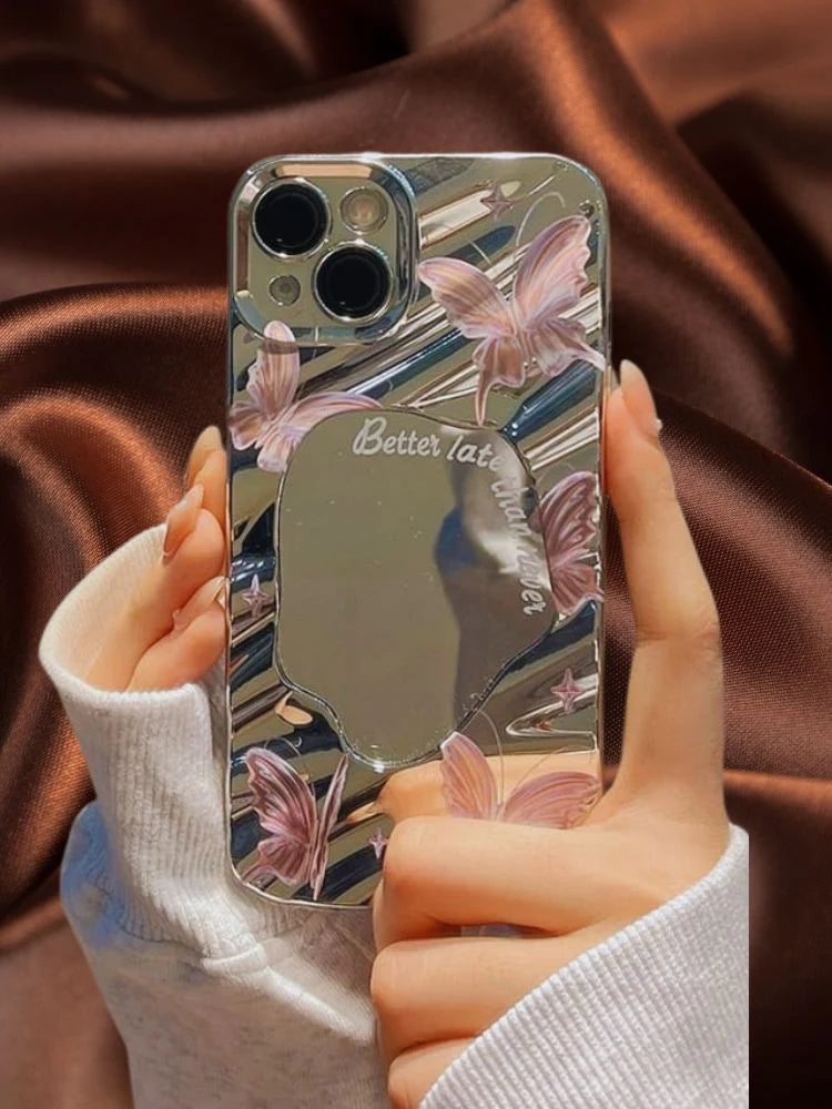 GlimmerWings Butterfly Mirror Case