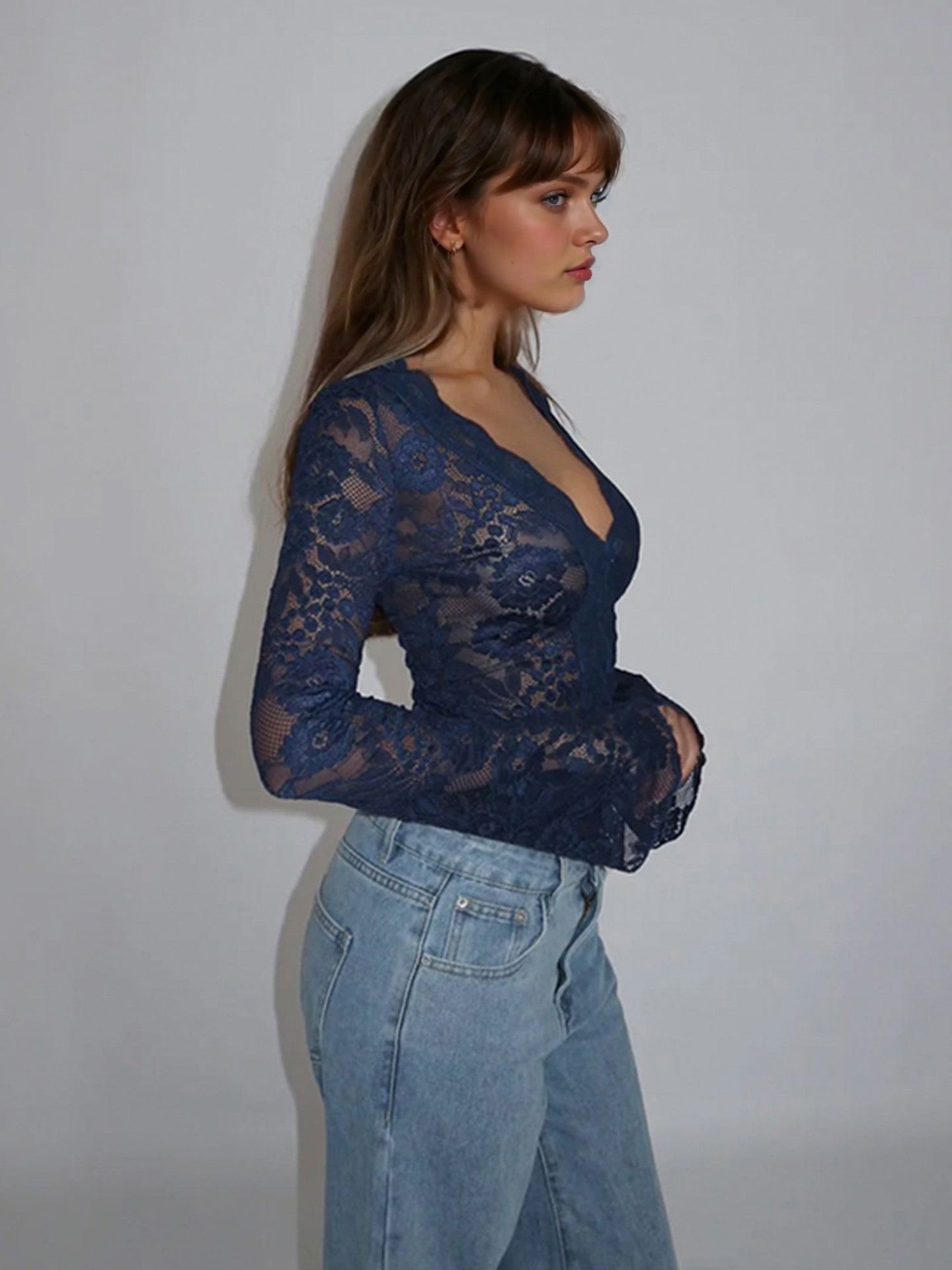 Combos Lace-Up Tops