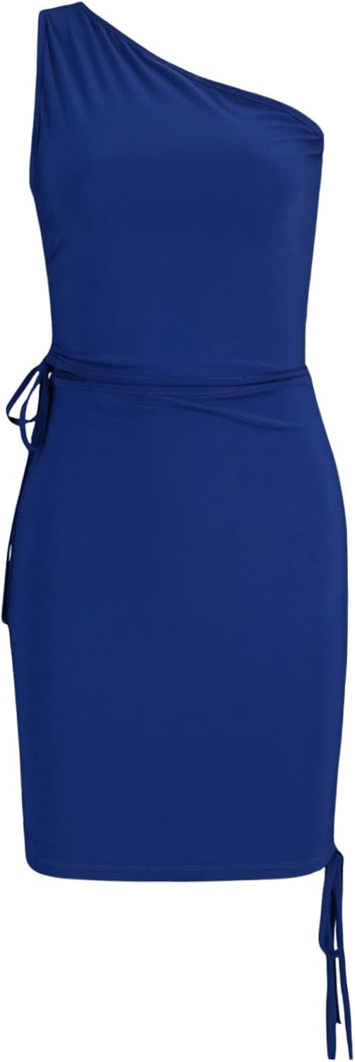 Trendyol Women's Glam Mini Bodycon Fitted Knit Dress