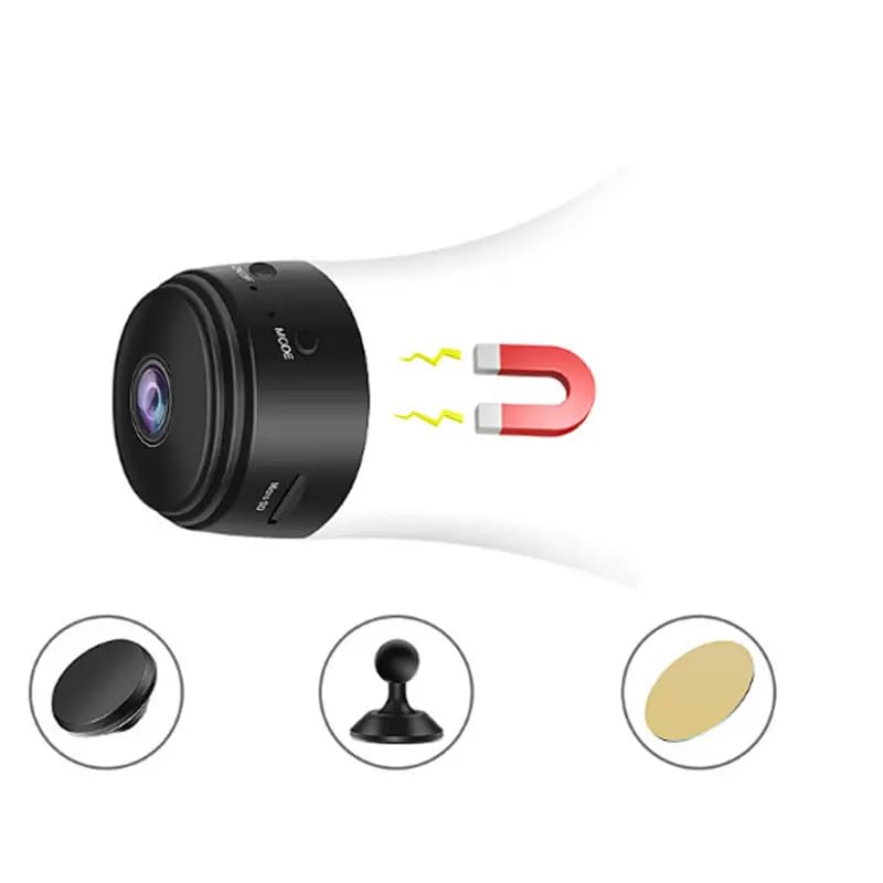 TECHNOVIEW Wireless WiFi, HD 1080p Mini Portable Security Camera