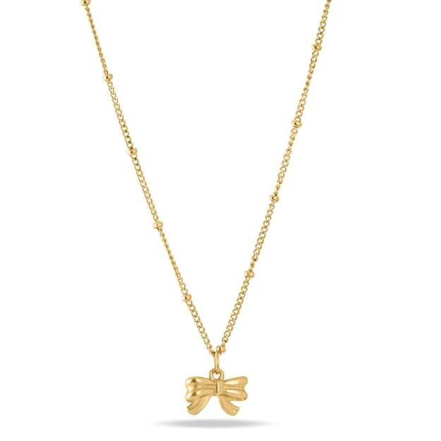 Combo of 10 Bow Necklace Chain