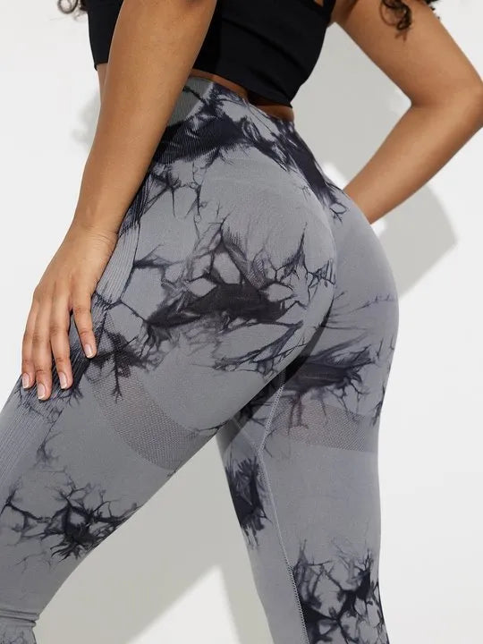 Tie & Dye Gym Tights