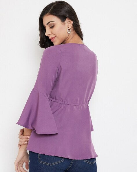 Combo Of 2 Plum Elegance Top & Tunic
