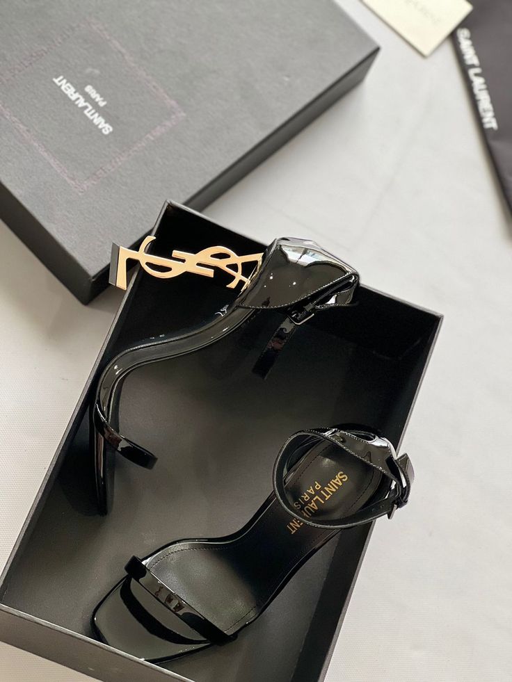 Saint Laurent High Heels Black