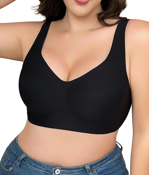 Shaperx Bras for Women Bra Comfort Wireless Padded Soft Support Bralette
