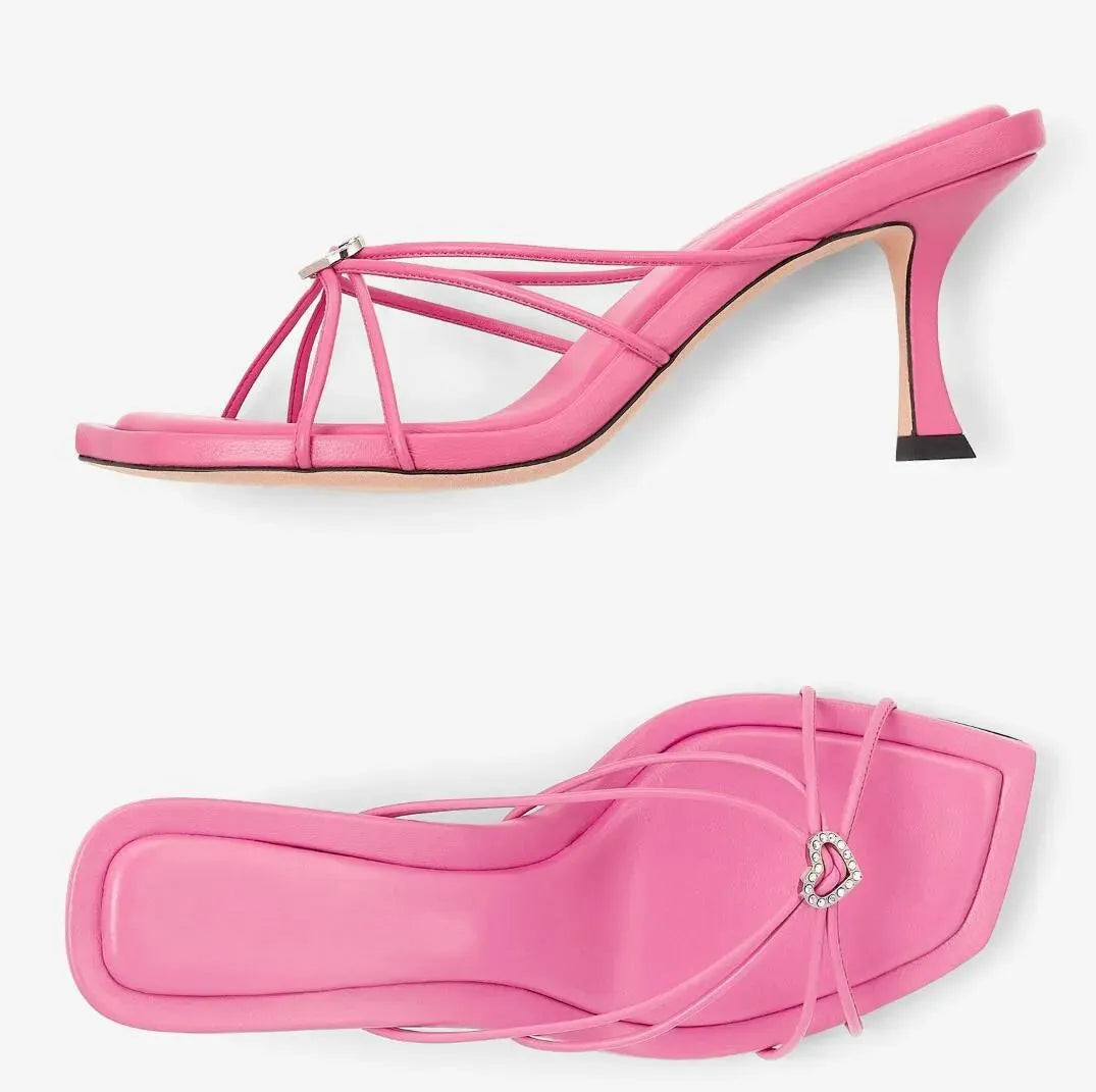 Jimmy Choo Heart Crystal Heels