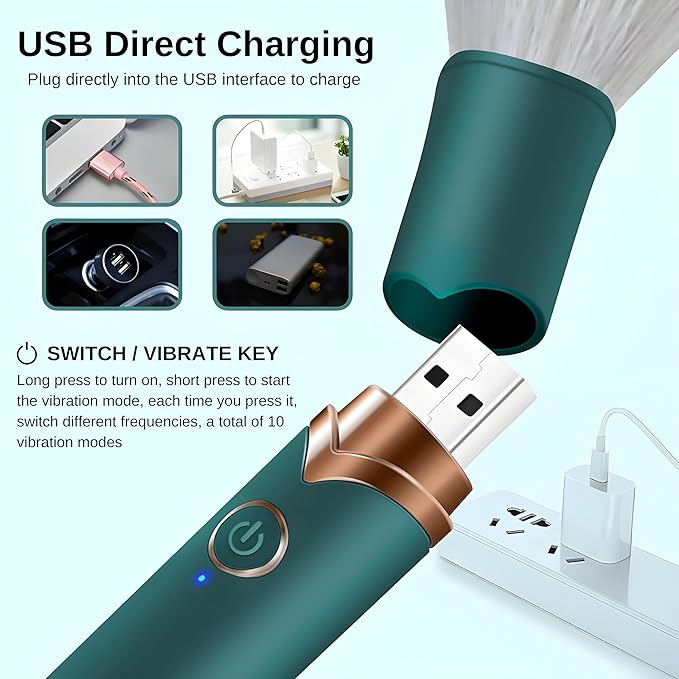 Magic Brush Vibrator