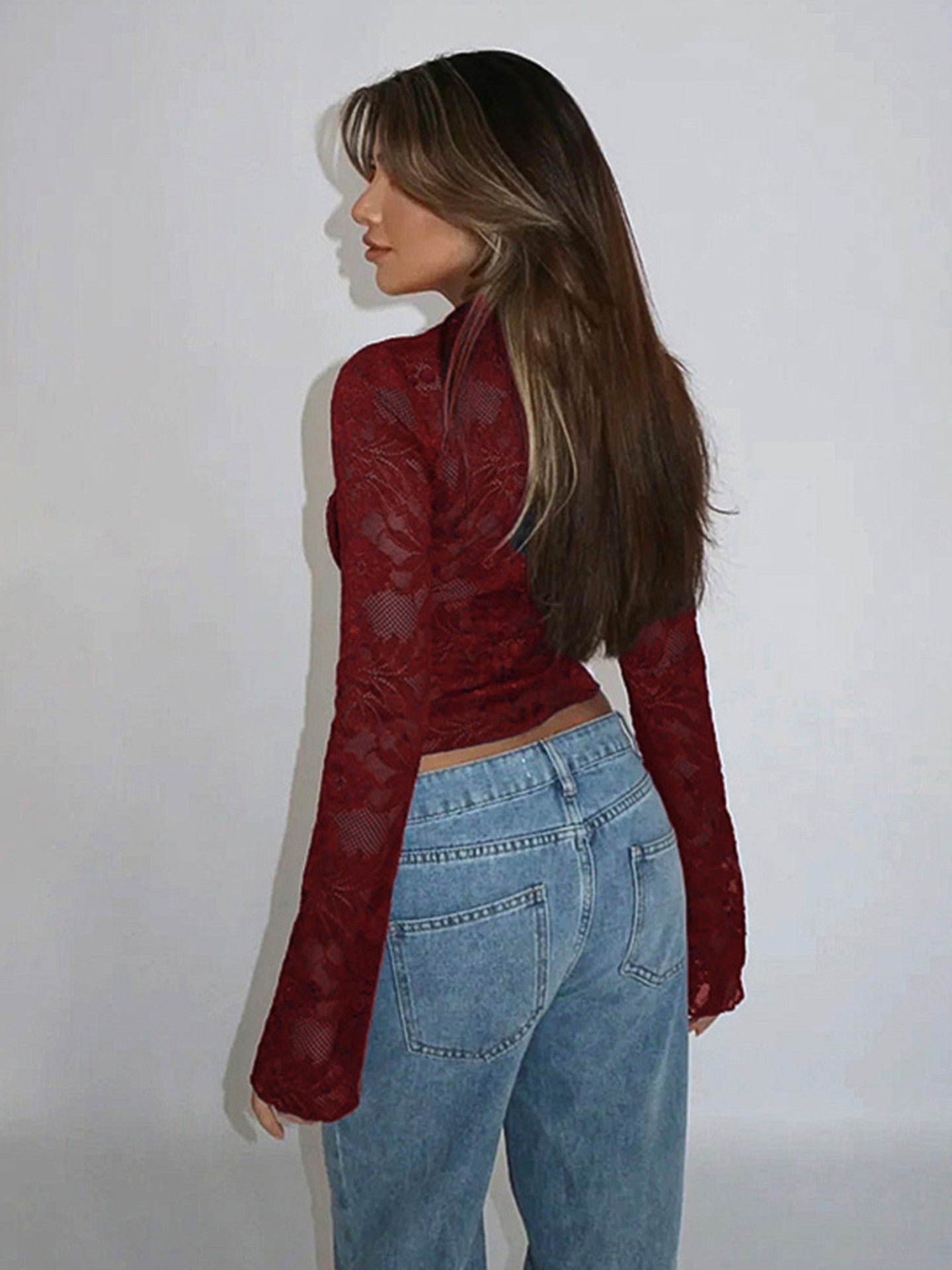 Combos Lace-Up Tops