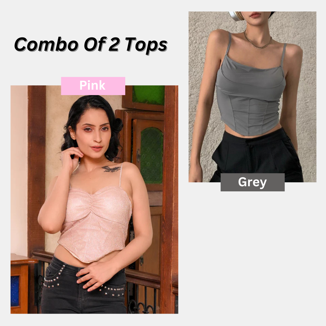 Combo Of 2 LuxeTank Tops