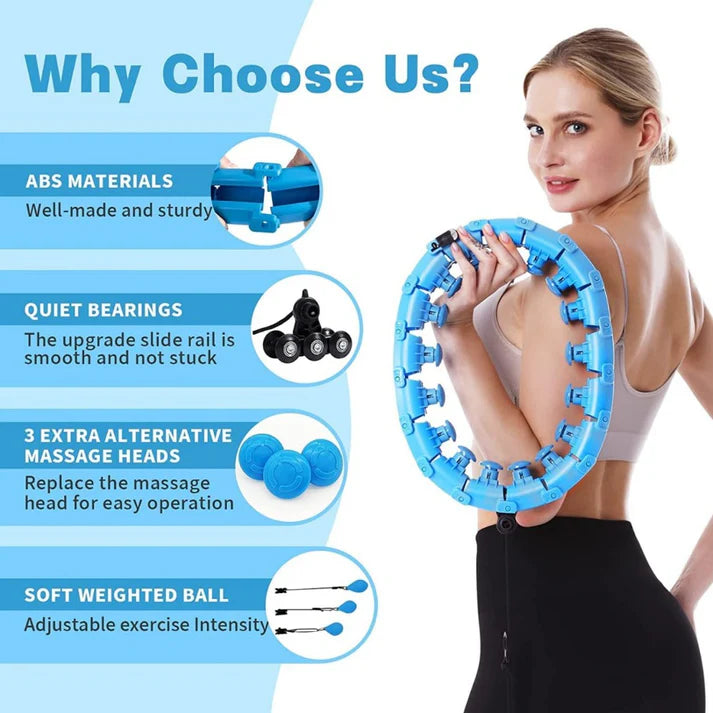 HulaFit Infinity Hoop - The Ultimate Cardio Wonder