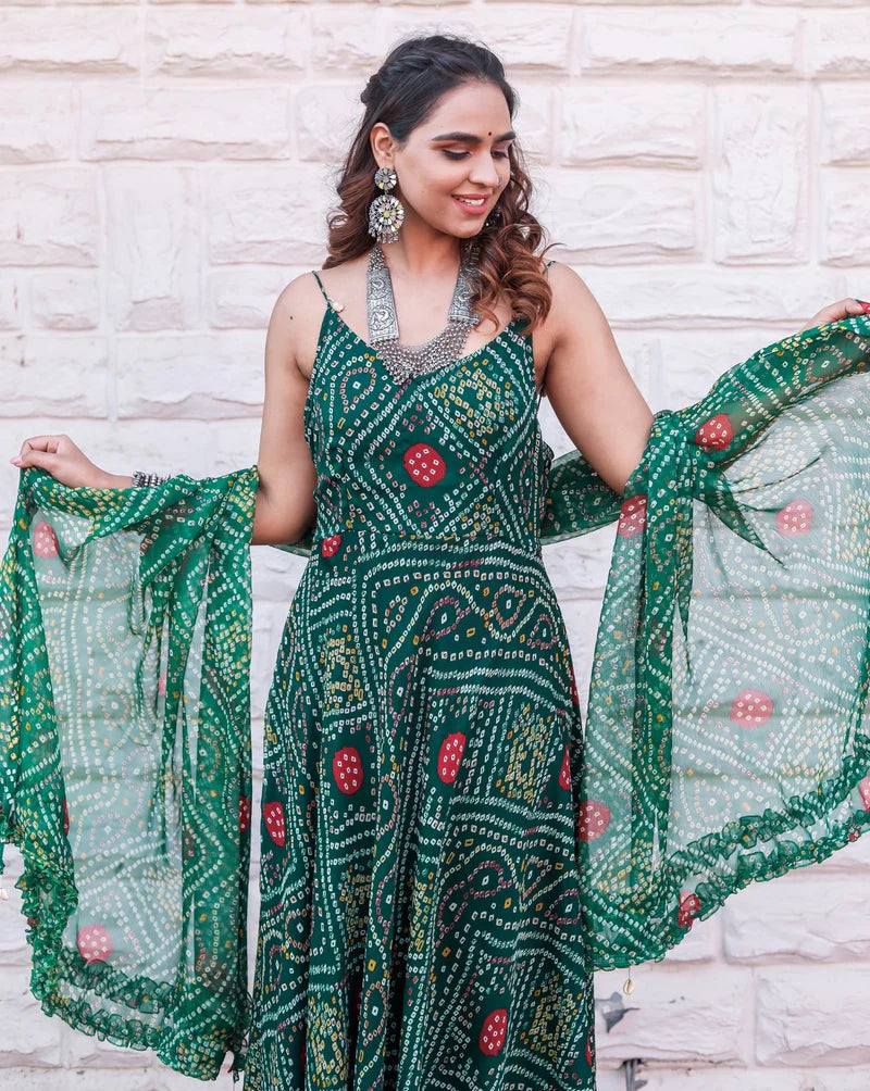 Bandhej Suit Set