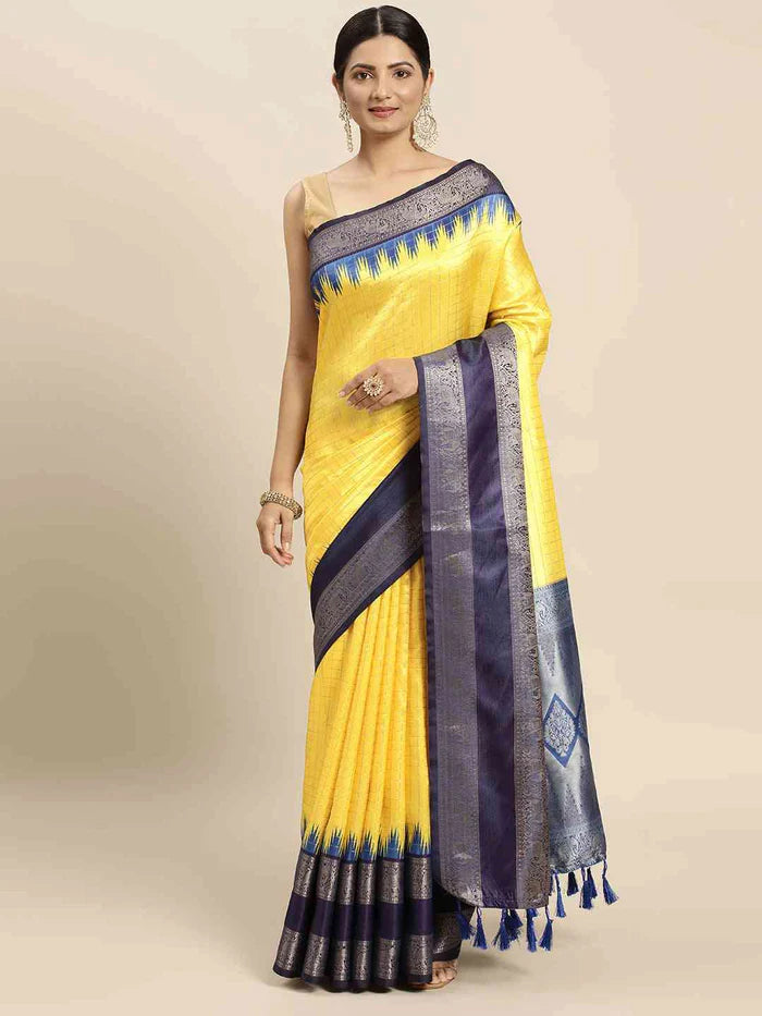 Royal Weave Banarasi Gadwal Soft Silk Zari Saree