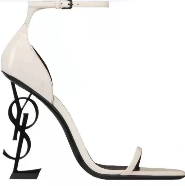 YSL Golden High Heels
