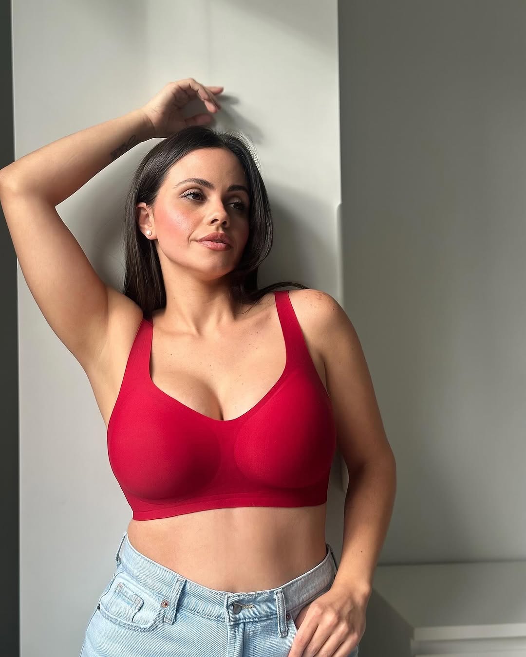 Shaperx Bras for Women Bra Comfort Wireless Padded Soft Support Bralette