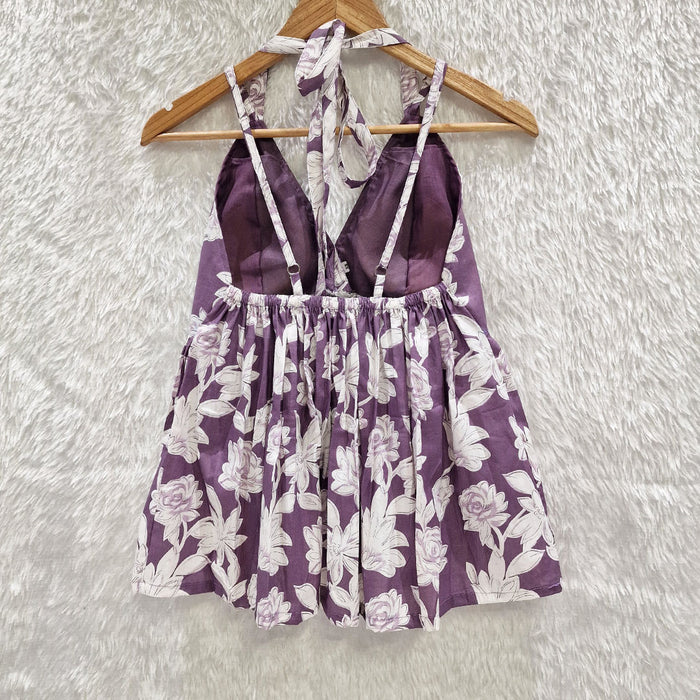 Combo of 2 Halter Neck Cotton Removable Padded Top