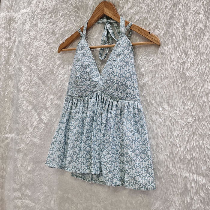 Combo of 2 Halter Neck Removable Padded Top
