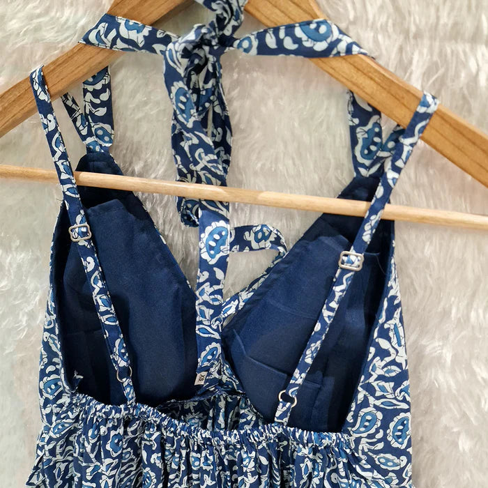 Combo of 2 Halter Neck Cotton Removable Padded Top