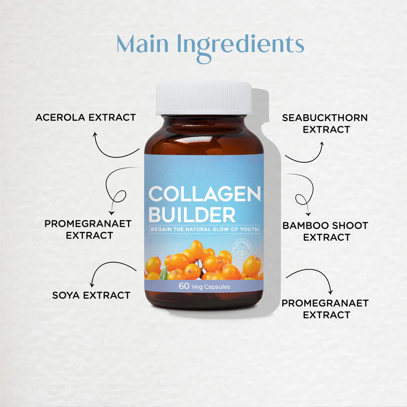 Collagen Builder Capsules for Skin Whitening