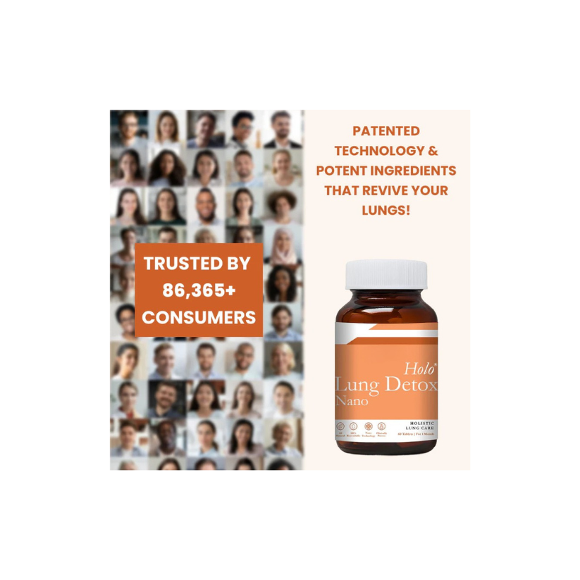 Ayurvedic Holo Lung Detox Tablets For Smokers