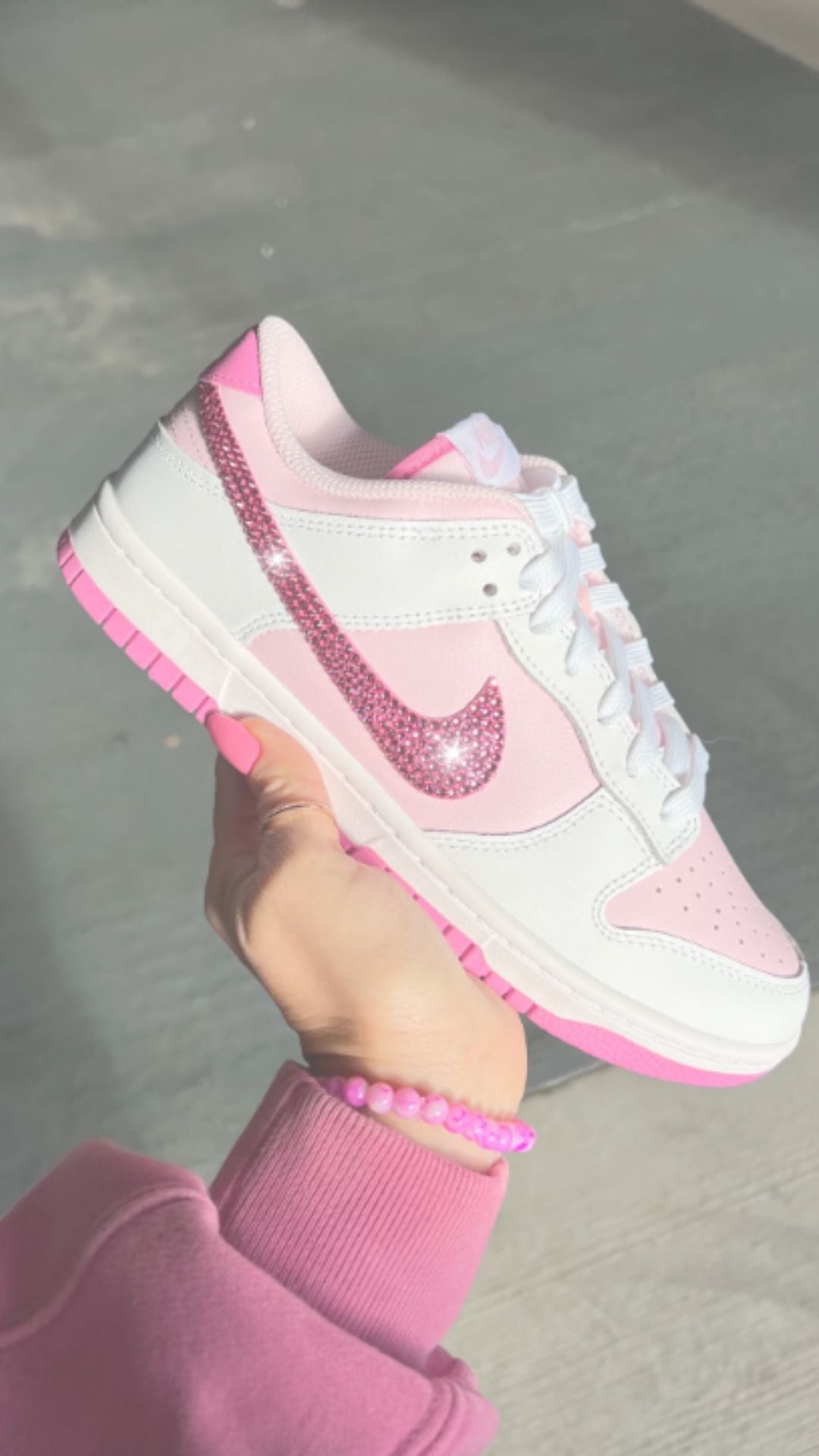 Nike Dunk “Pink Crystal Luxe”