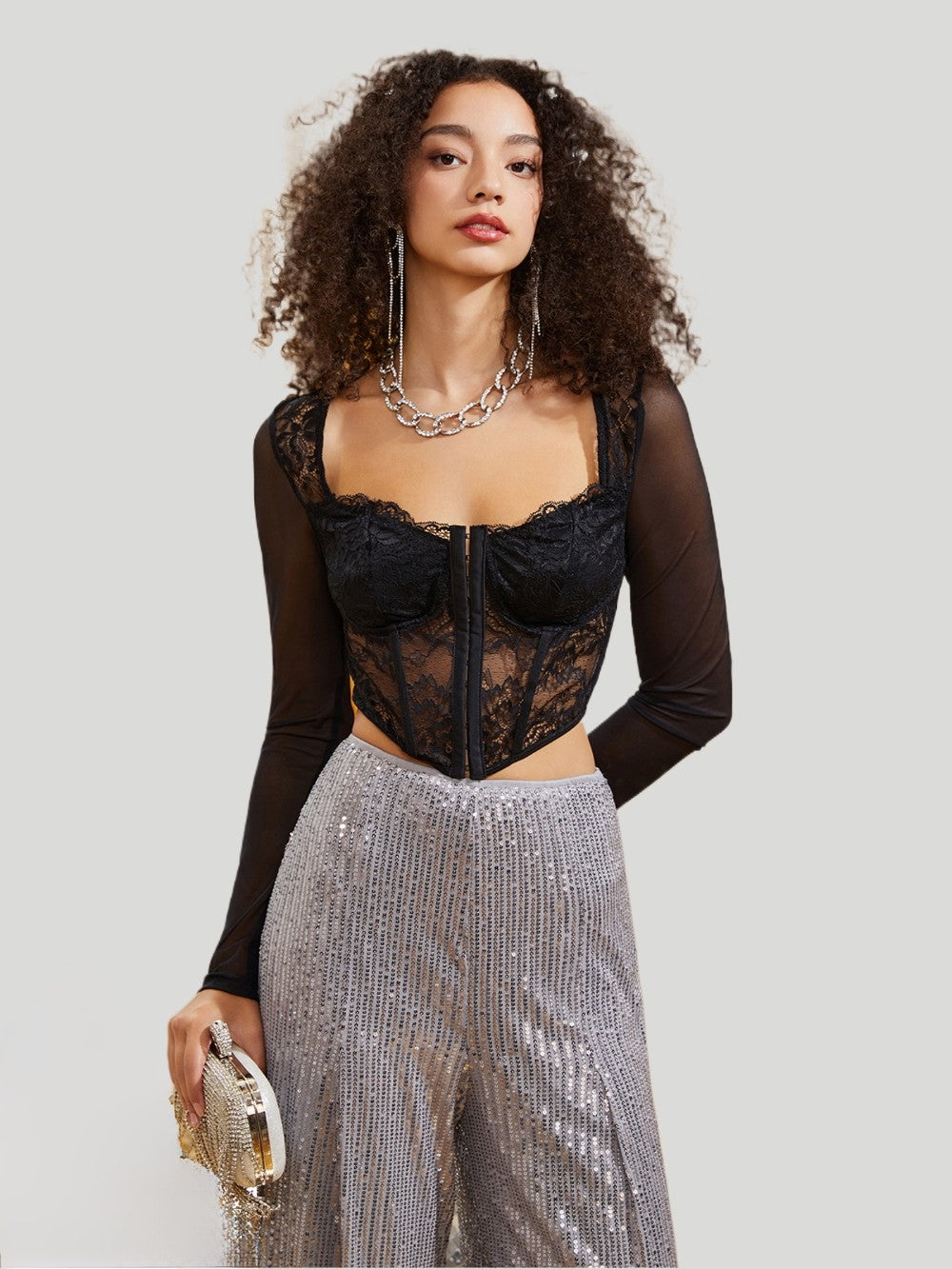 Combos Of 2 Corset Tops in black