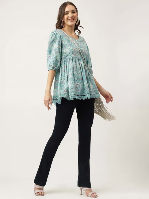 Combo Of 2 Plum Elegance Top & Tunic