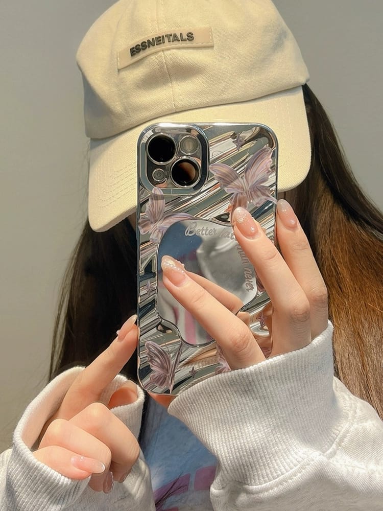 GlimmerWings Butterfly Mirror Case