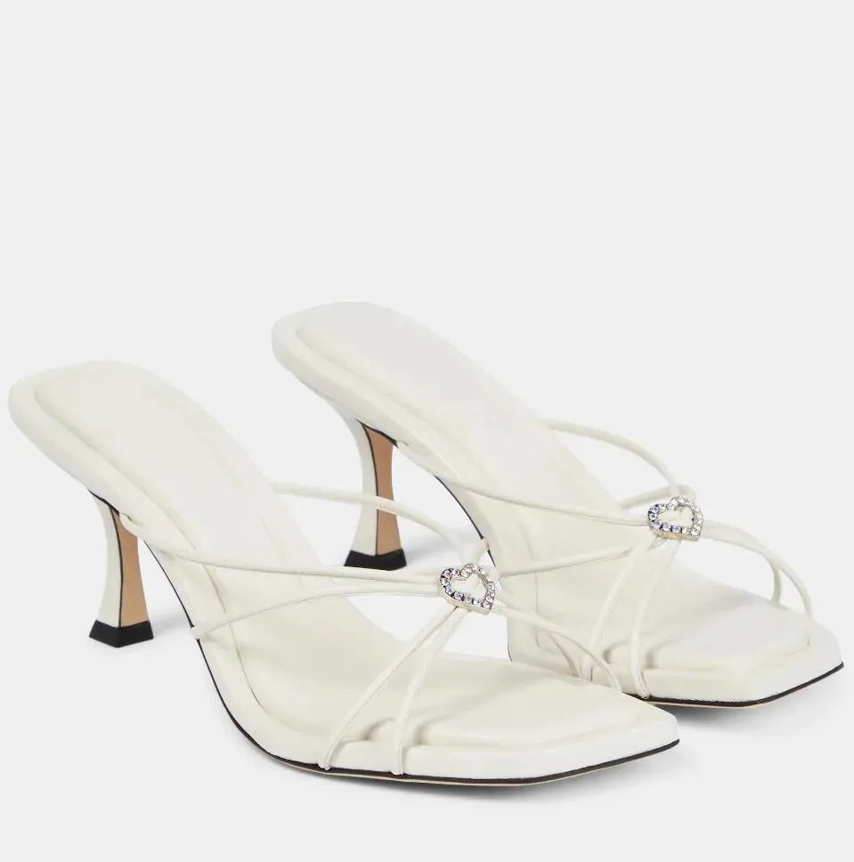 Jimmy Choo Heart Crystal Heels