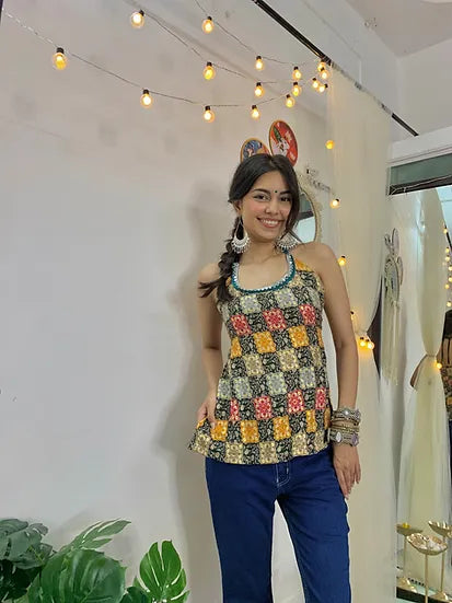 Combo of 2 Ethereal Prints Mini Kurti