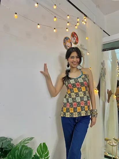 Combo of 2 Ethereal Prints Mini Kurti