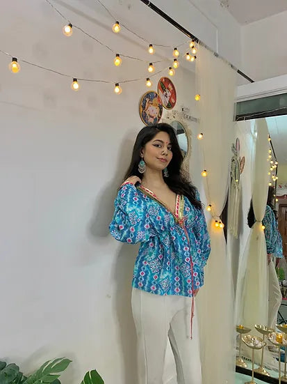 Combo of 2 Ethereal Prints Mini Kurti