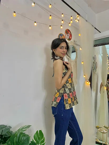 Combo of 2 Ethereal Prints Mini Kurti
