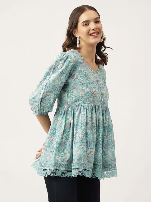 Combo Of 2 Plum Elegance Top & Tunic