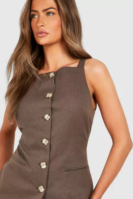 Mrunal Thakur Muse Front Waistcoat & Trousers