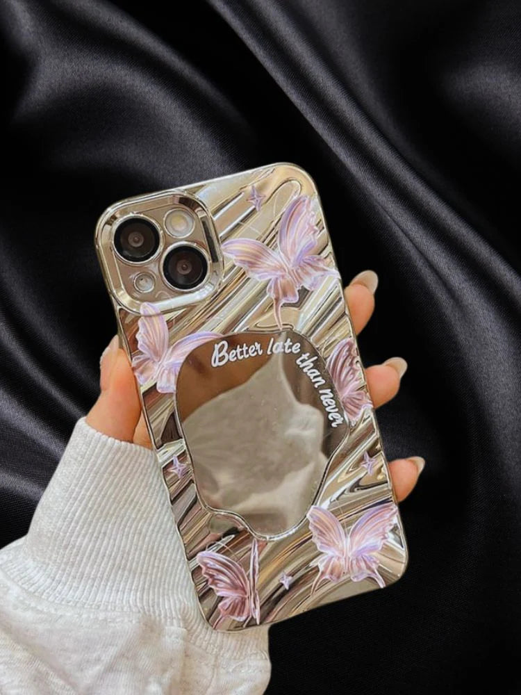 GlimmerWings Butterfly Mirror Case