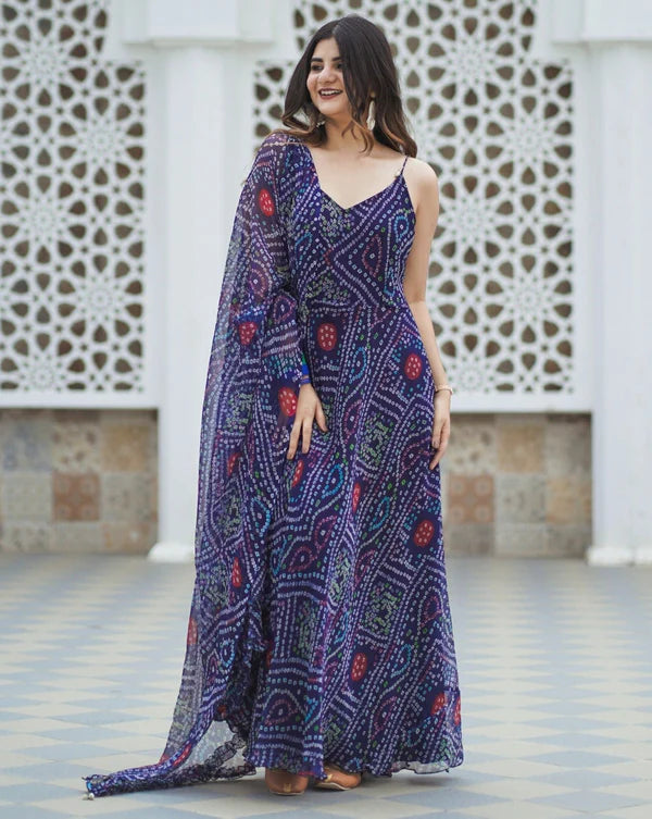 Bandhej Suit Set