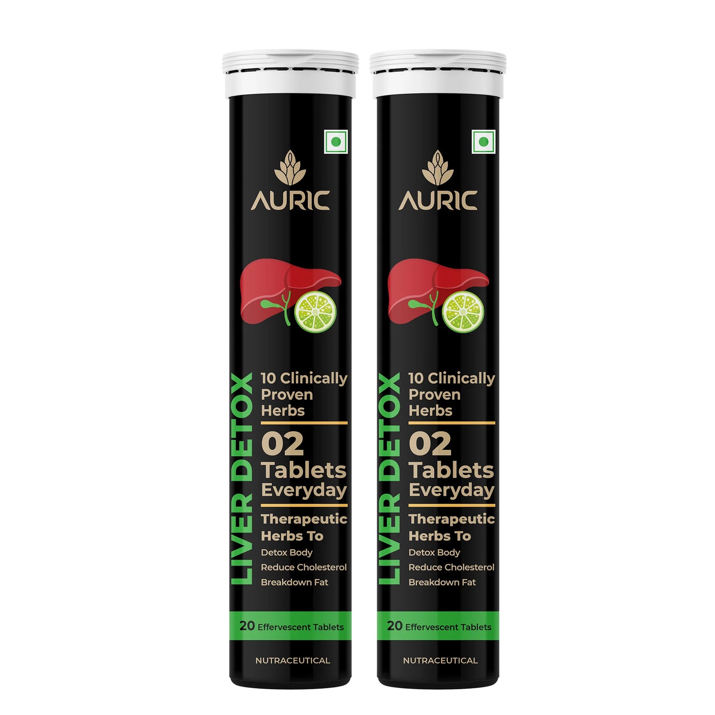 Auric Liver Detox Effervescent (BUY 1 GET 1 FREE)