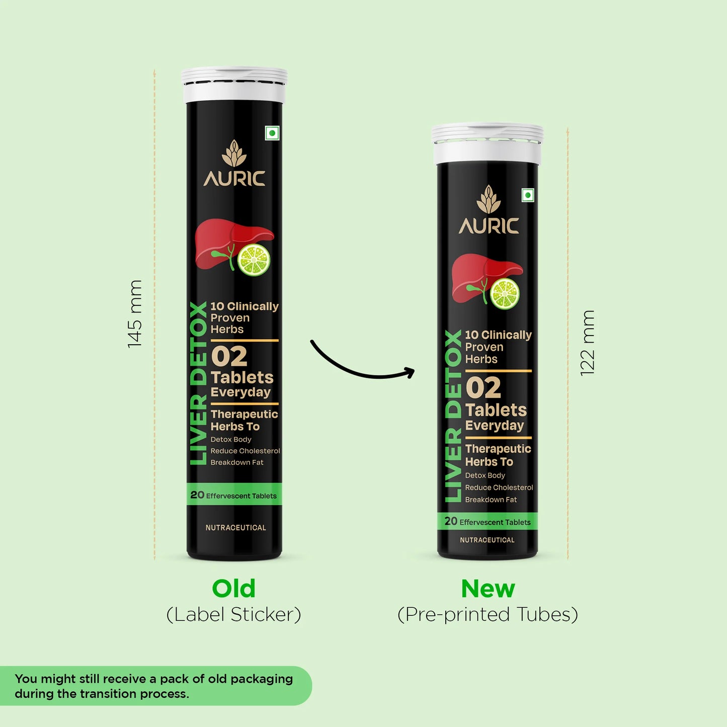 Auric Liver Detox Effervescent (BUY 1 GET 1 FREE)