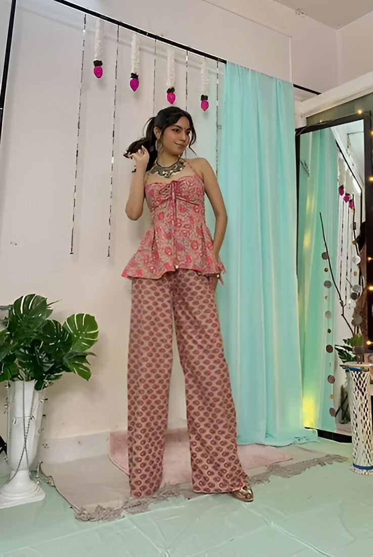 Y2k Ethnic Co-ords Kurta & pant set 1