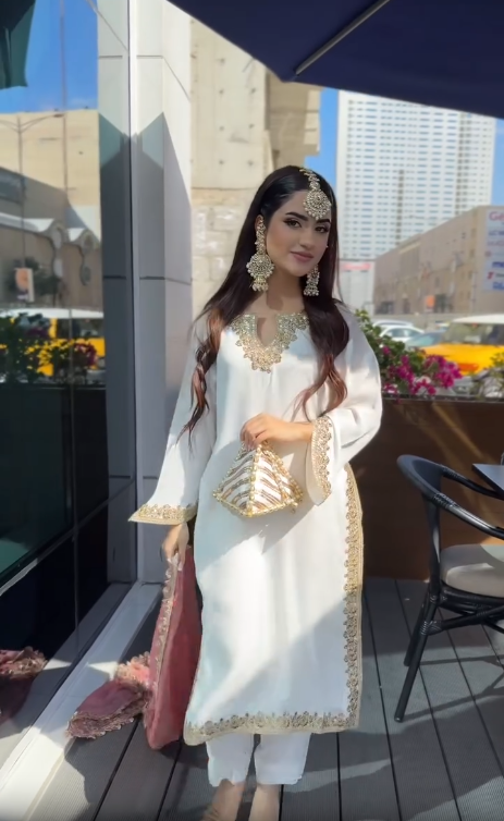 Royal Radiance White Suit
