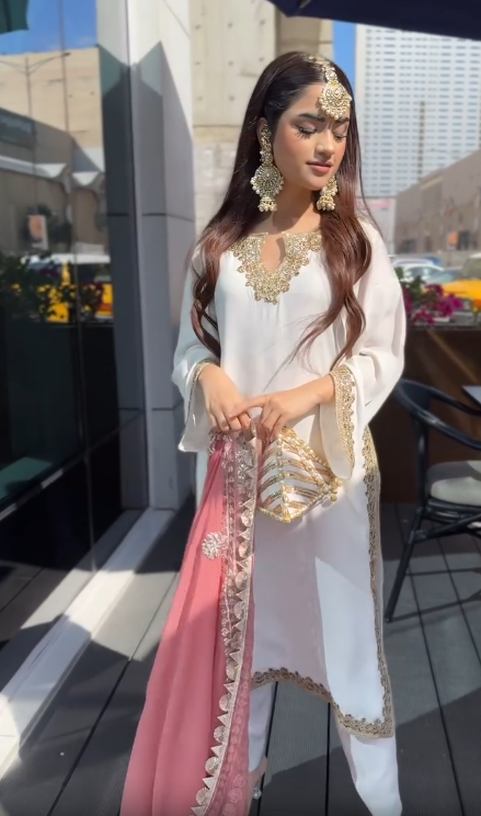 Royal Radiance White Suit