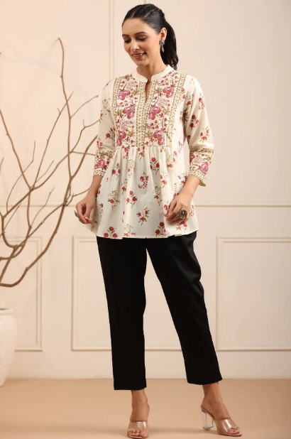 Combo of 2 Floral Charm Top & Tunic