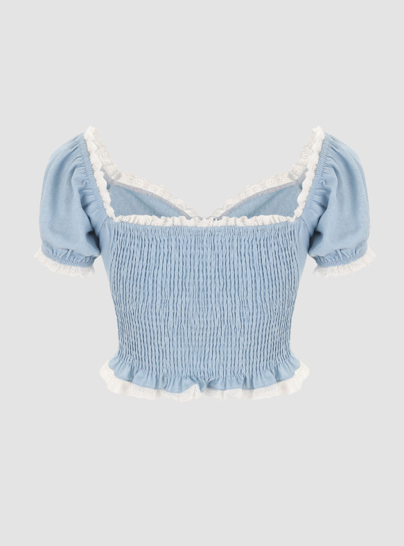 Combo Of 2 Fairy Tale Lace-Up Top & Tunic