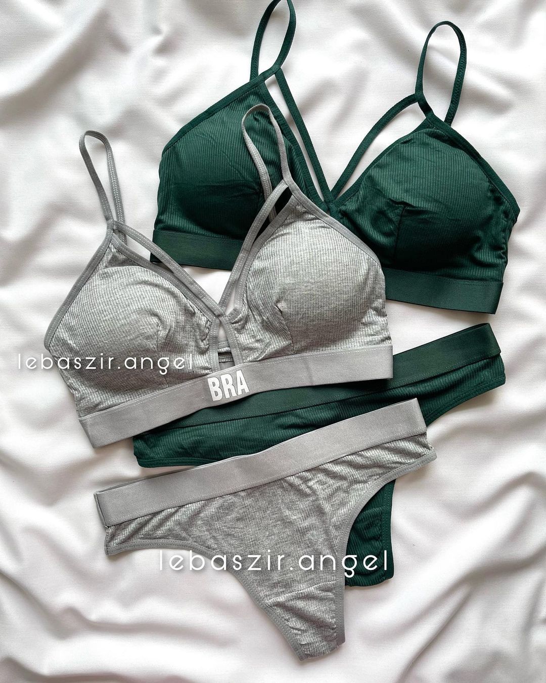 Bra/Bralette With Panty Sets (Pack Of 5)