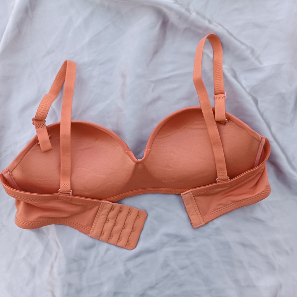 Double Padded Removeable Straps Smooth Pushup Bra ( Pack of 4)