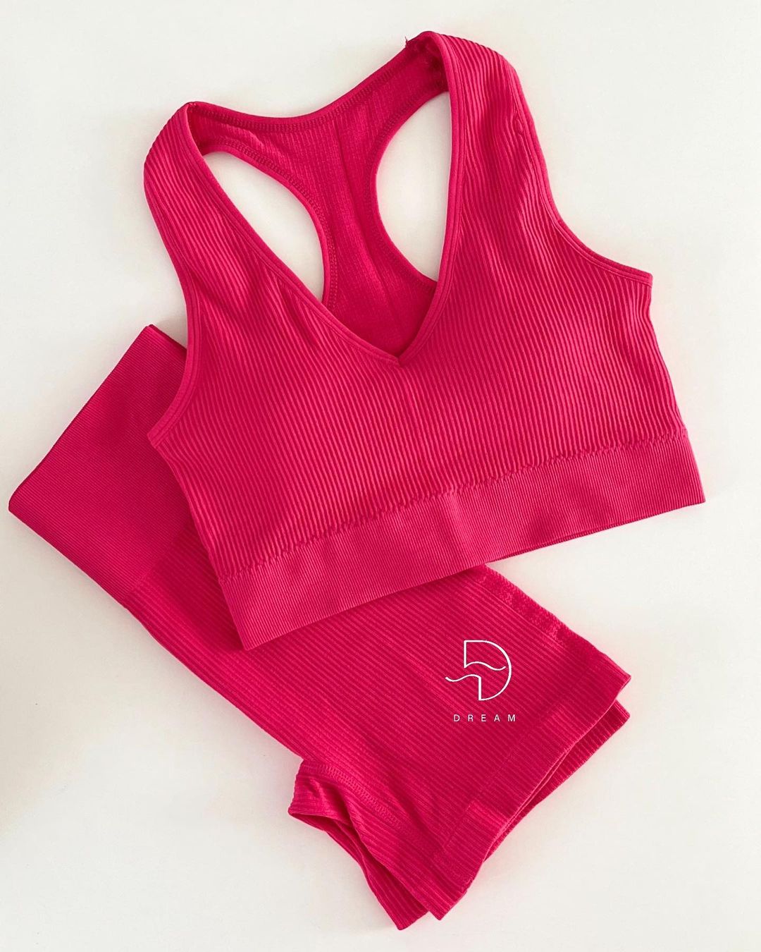 Gym Sports Bra with Ultra Shorts (Pack of 5)