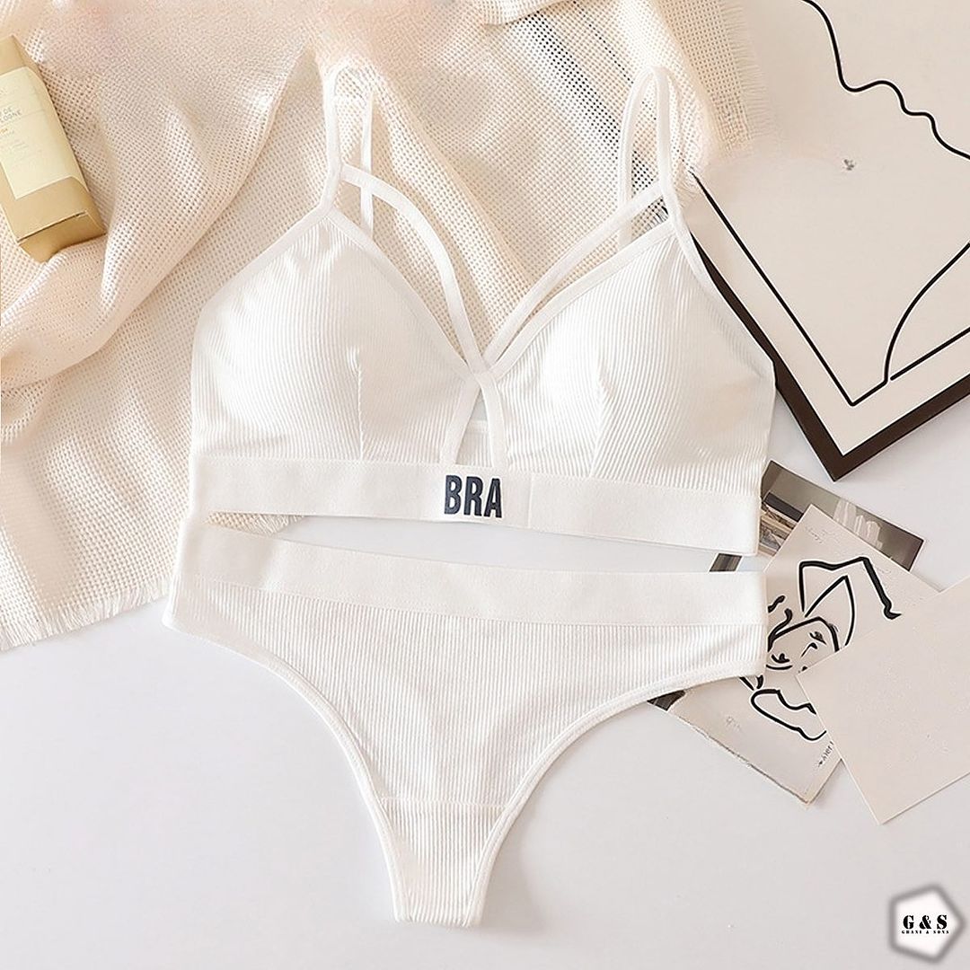Bra/Bralette With Panty Sets (Pack Of 5)