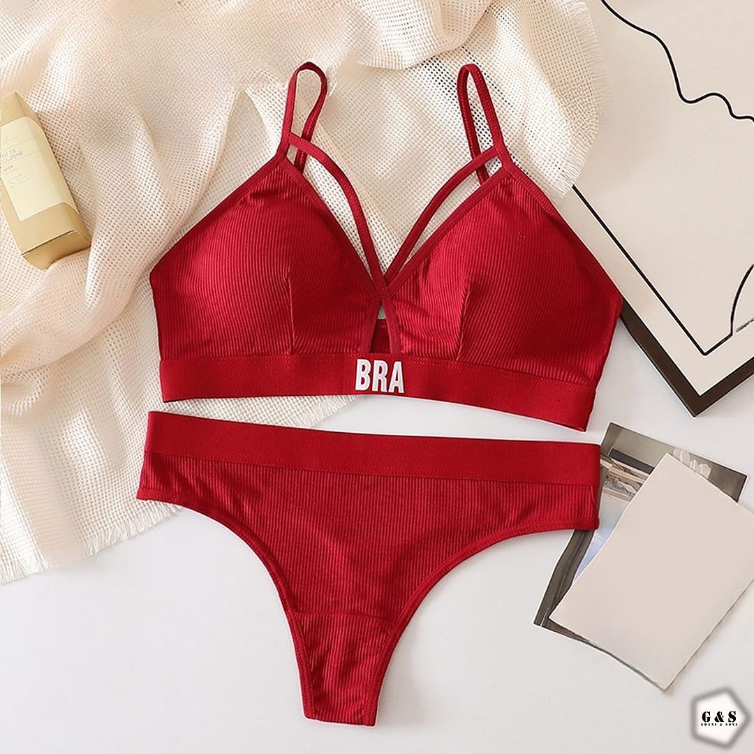 Bra/Bralette With Panty Sets (Pack Of 5)