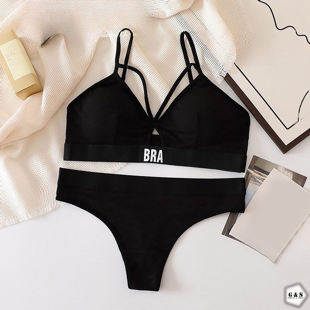 Bra/Bralette With Panty Sets (Pack Of 5)