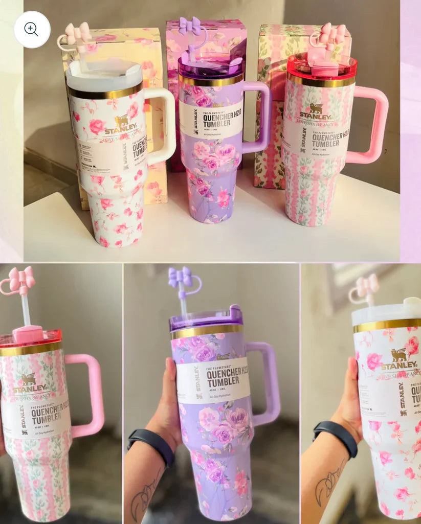 RoseBloom Luxe Hydration Tumbler